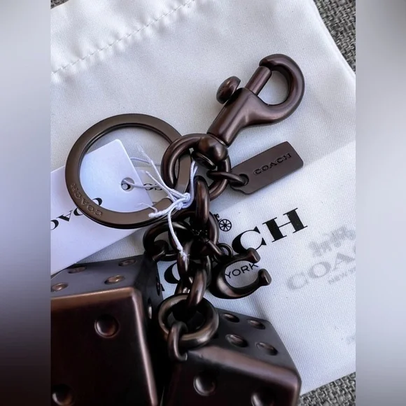 Coach Dice Bag Charm - Picture 3 of 5